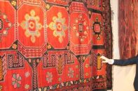 Главный музей РК представил миру казахскую ковровую «Палитру степи…»